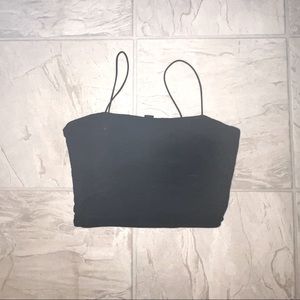 Spaghetti strap crop top